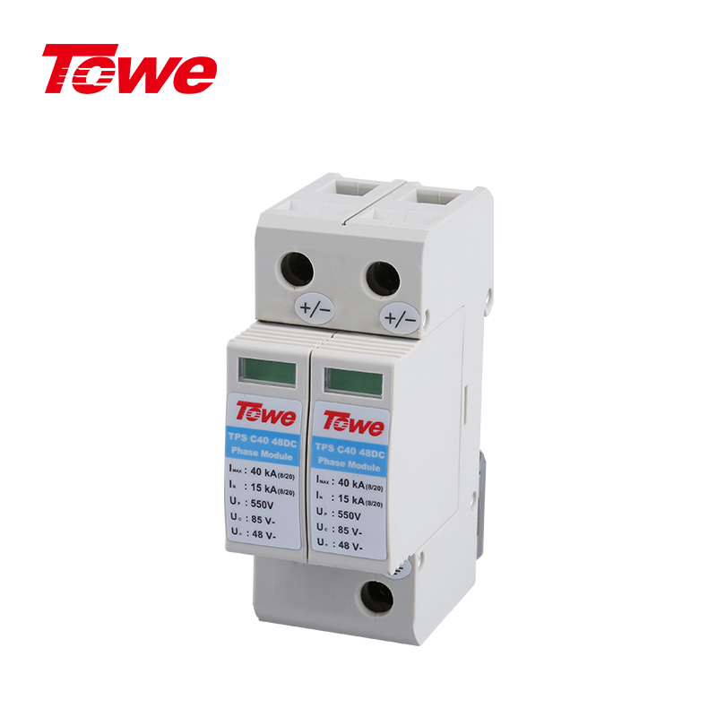 大通流量低壓直流電源電涌保護器組合 TPS-C48DC 2P/TPS-C60DC 2P/TPS-C120DC 2P/TPS-C170DC 2P/TPS-C220DC 2P