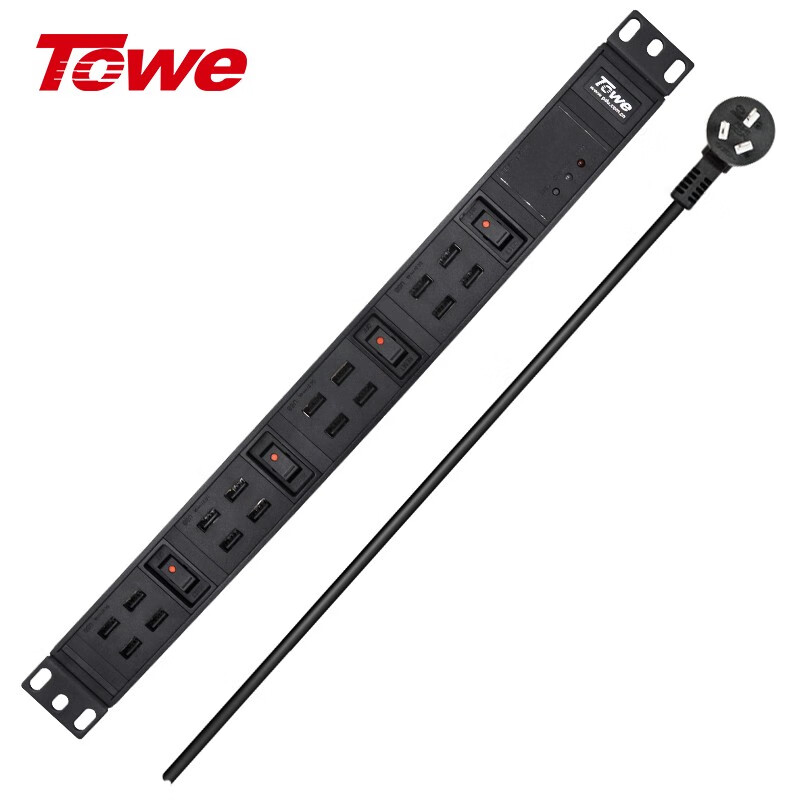 TOWE同為工業(yè)級16口 多口多路USB智能插座USB充電器 PDU電源機柜插座插排 EN10/USB16SK4