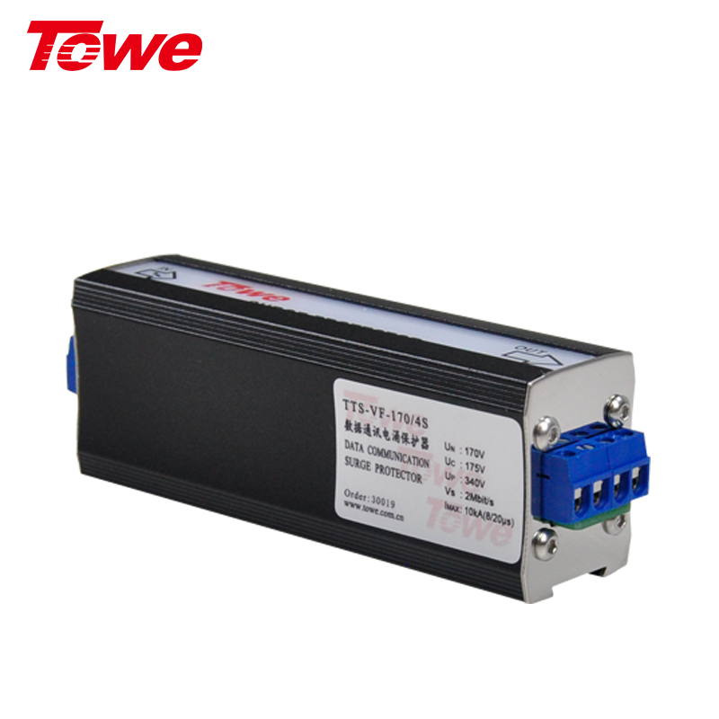 卡接式通訊線路電涌保護器 TTS-VF-06/4S、TTS-VF-12/4S、TTS-VF-24/4S、TTS-VF-48/4S、TTS-VF-90/4S、TTS-VF-170/4S
