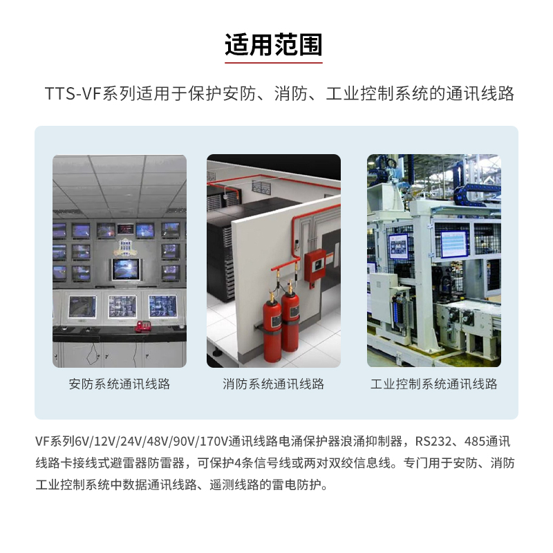 卡接式通訊線路電涌保護器