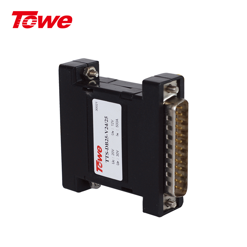 DB串口通訊系統電涌保護器 TTS-DB09-V24/9、TTS-DB09-V11/9、TTS-DB15-V24/14、TTS-DB15-V11/14、TTS-DB25-V24/24、TTS-DB25-V11/24