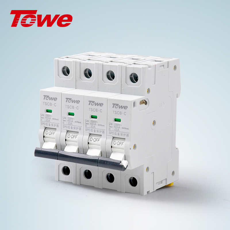 SPD專用后備保護器 TSCB-D/TSCB-C/TSCB-B /TSCB-A 4P/2P