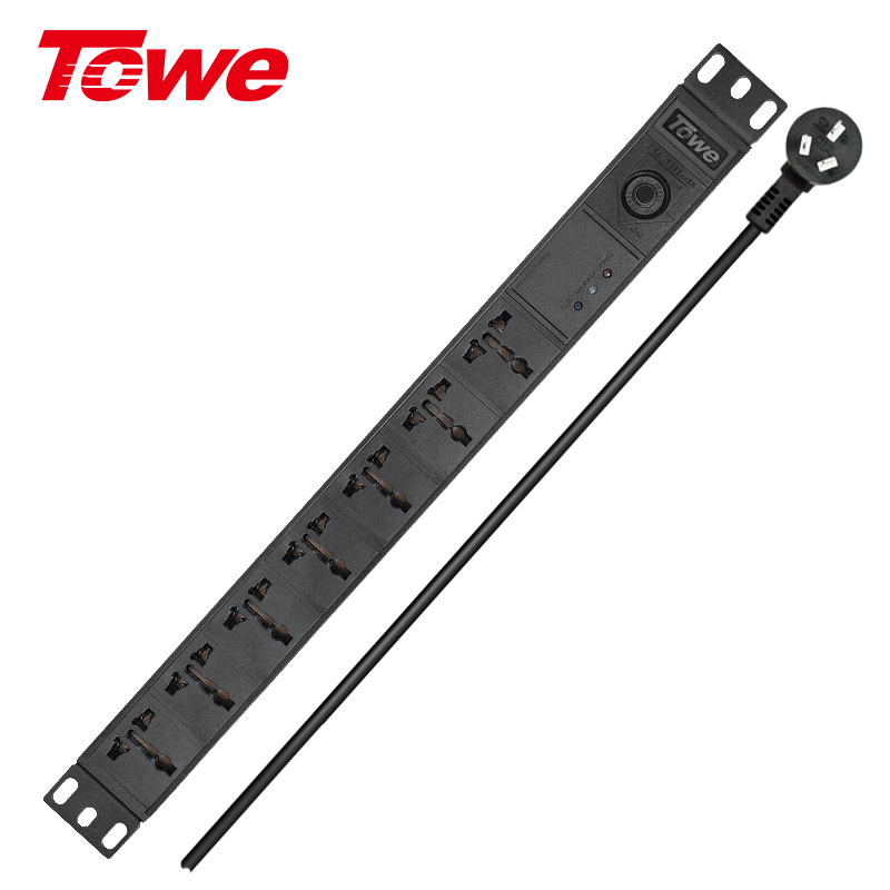 3米線+7位10A多用孔+防雷防浪涌+過載保護 EN10/W707PS