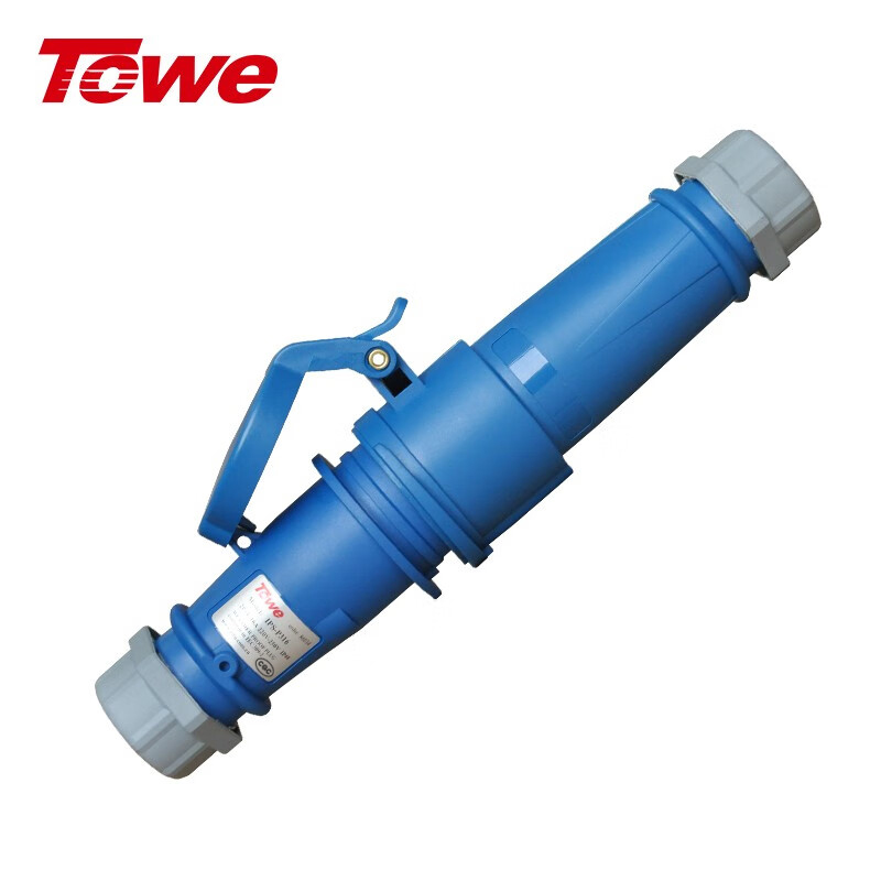 IP44防濺防潑16A工業(yè)連接器 2P+E三芯 IPS-PS316