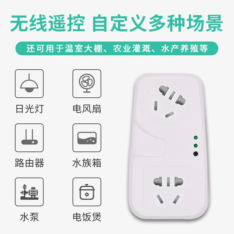 國標10A多位遙控插座