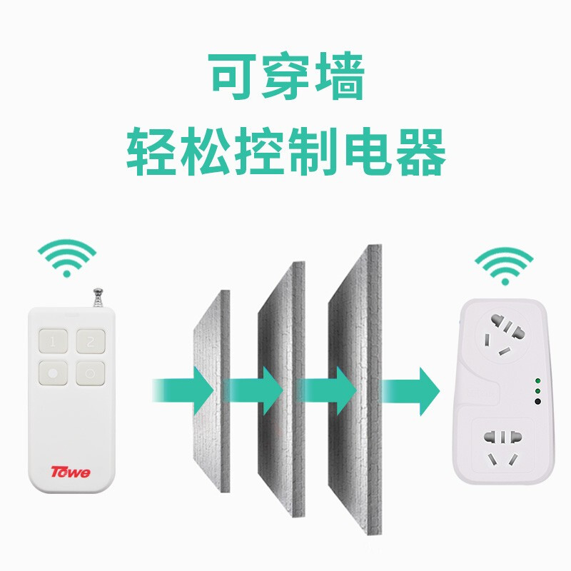 國標10A多位遙控插座