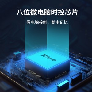 功能：7天(168h)定時循環，最小定時單位：1min，定時組數：16組，電壓：220V ，電流：20A，接線式，導軌安裝寬度4模數（100x72x47）.內置可更換7號電池，15S鎖屏功能
