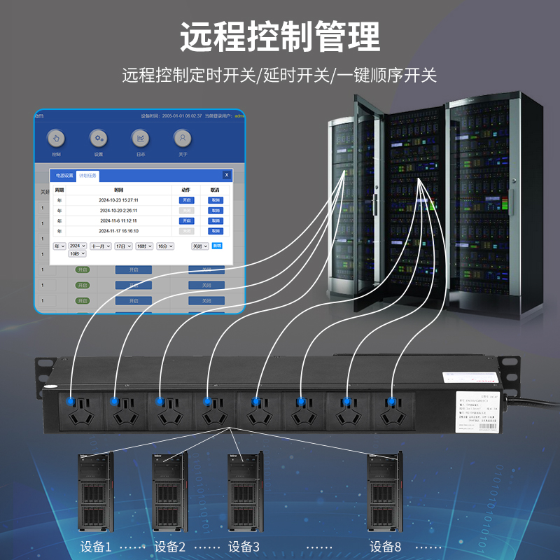 TOWE智能PDU機柜電源插座