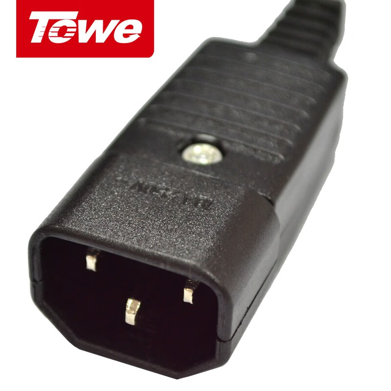 IEC C14 自接線插頭10A  TW-F-CT-C14